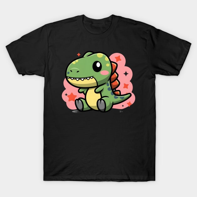 Cute baby T-Rex T-Shirt by Spaceboyishere